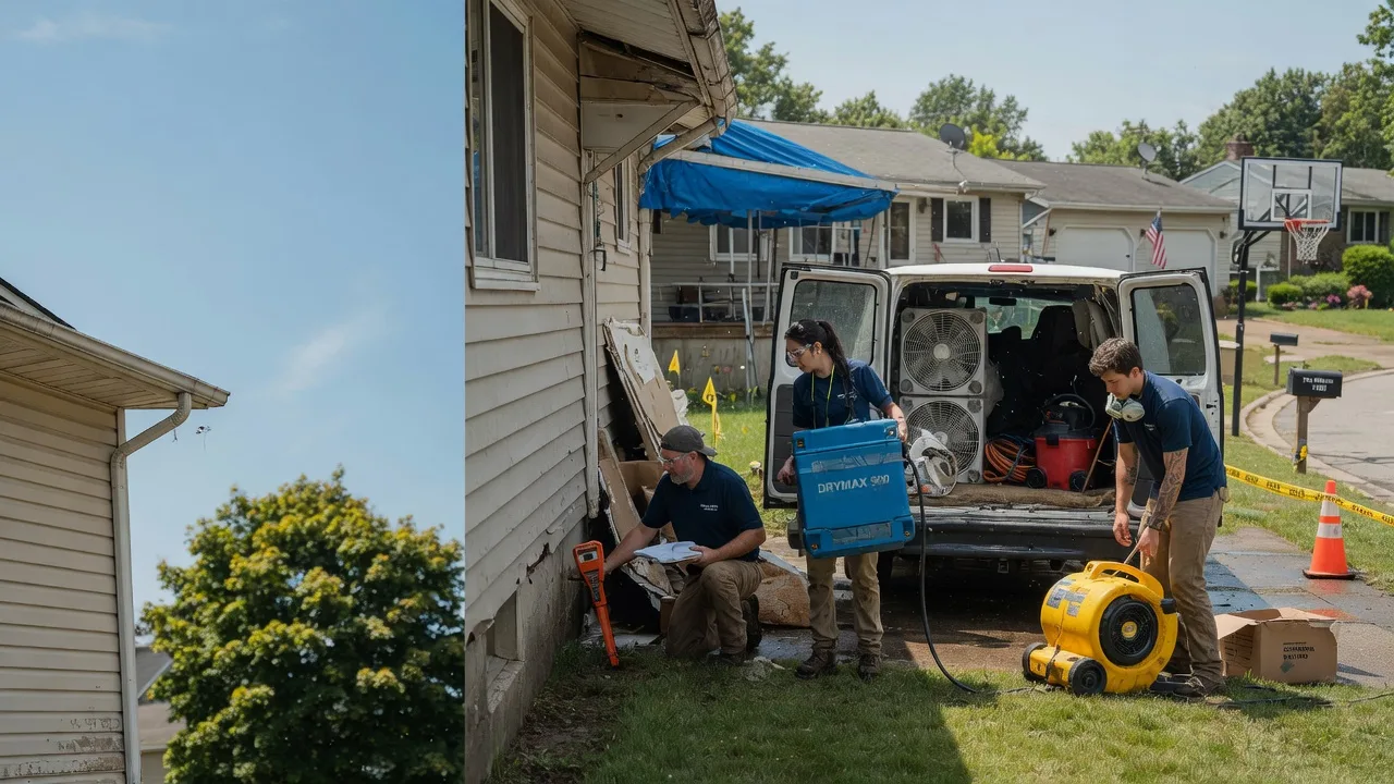 Ceiling Leak Cleanup in Hayward, WI near me
